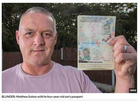 Dad blasts airport security after going to Poland using four year old son's passport