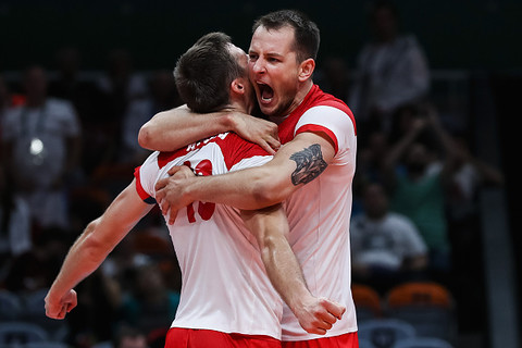 Volleyball: Poland defeats Serbia