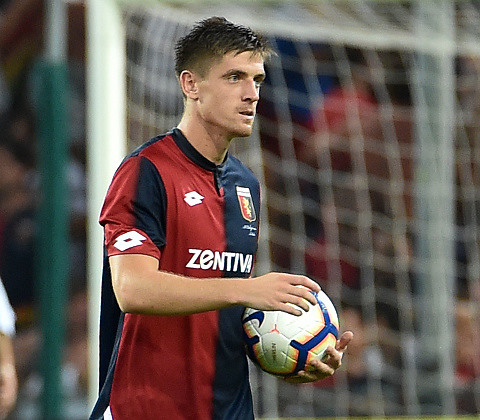 Krzysztof Piątek scored his fifth goal in Serie A