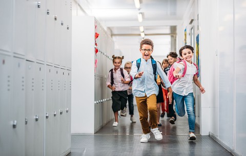 School banned kids from talking in corridors