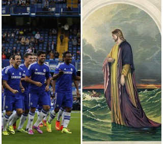 "Jezus Chrystus gra w Chelsea Londyn"