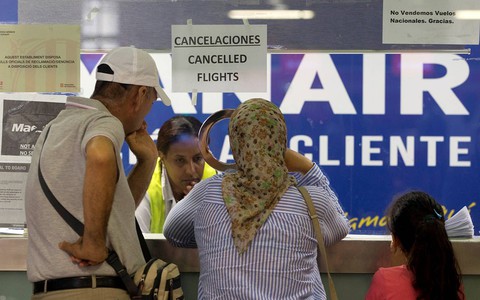 Strajk pracowników linii lotniczych Ryanair dotknął ponad 40 tys. pasażerów