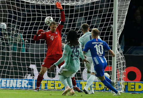 Bayern 'dominated' in Hertha loss, but Kovac laments goal struggles