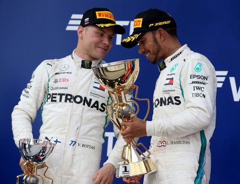 Lewis Hamilton wins the Russian Grand Prix