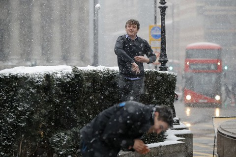 W Londynie spadnie śnieg? Ruszają zakłady bukmacherskie