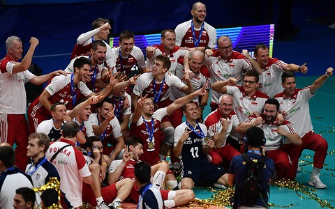 President praises Polish volleyball players after world championship gold