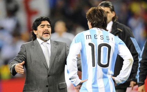 Maradona o Messim: Nie powołałbym go do reprezentacji