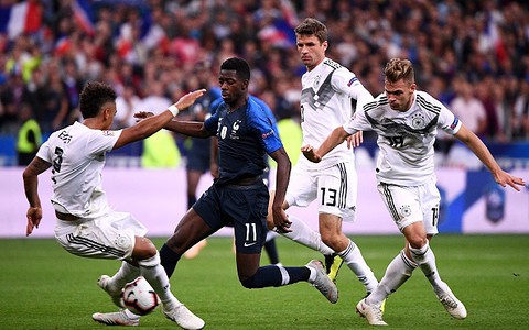 Griezmann penalty gives France win over Germany