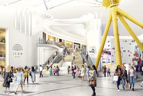Londyn: Nowe centrum handlowe w O2 Arena