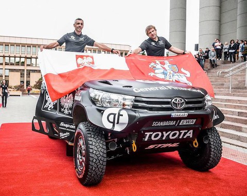 Dakar Rally: Lithuanian-Polish crew ready to take off