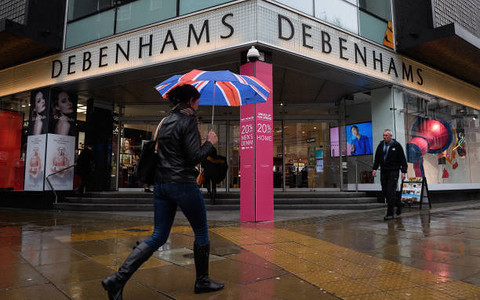 Debenhams makes record annual loss and plans up to 50 store closures