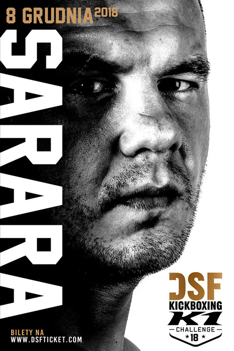 Tomasz Sarara debiutuje w federacji DSF Kickboxing Challenge!