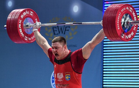 Pole won the bronze medal in the world weightlifting championship