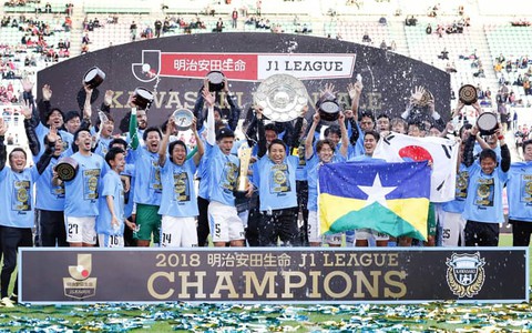 Kawasaki Frontale clinch J. League title despite defeat to Cerezo Osaka