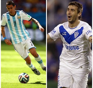 Angel di Maria and Lucas Pratto have been voted Argentina players of the year