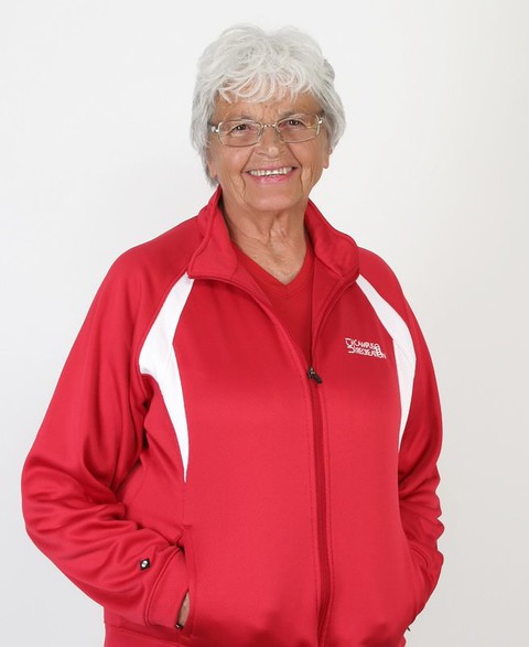 86-year-old Olympic champion became a wellness trainer