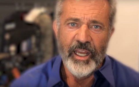 "Celebrate your freedom. Celebrate your home." Mel Gibson celebrated with Poles