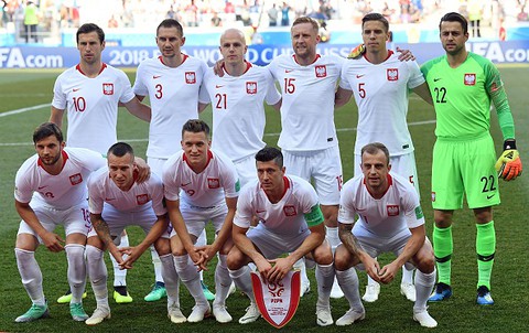 Ranking FIFA: Polska na 20. miejscu, Belgia wciąż liderem	