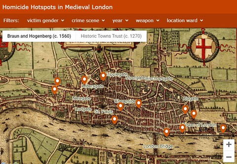 Spacer po Londynie śladami średniowiecznych morderców 