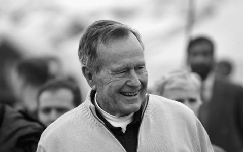George HW Bush, 41st president, dies at 94