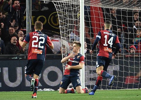 10-man Genoa share spoils with SPAL