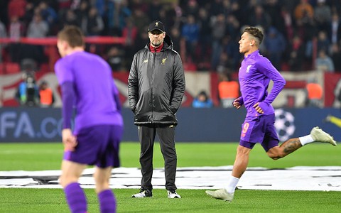 Trener Liverpoolu: Sami jesteśmy odpowiedzialni za naszą sytuację	
