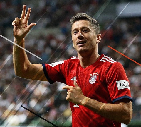 Lewandowski is the best scorer in the group stage of the Champions League