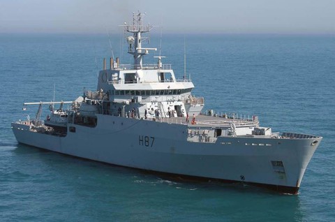 Ukraina: Brytyjski okręt wywiadowczy na Morzu Czarnym