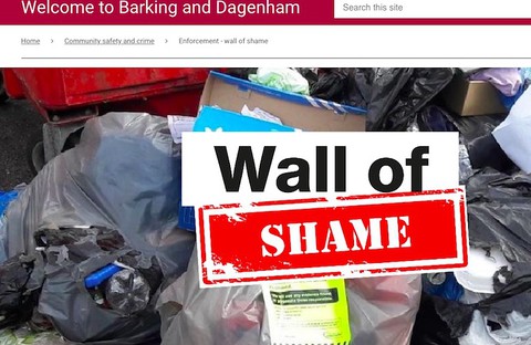 Londyn: Śmiecący mieszkańcy trafią na YouTube i "ścianę wstydu"