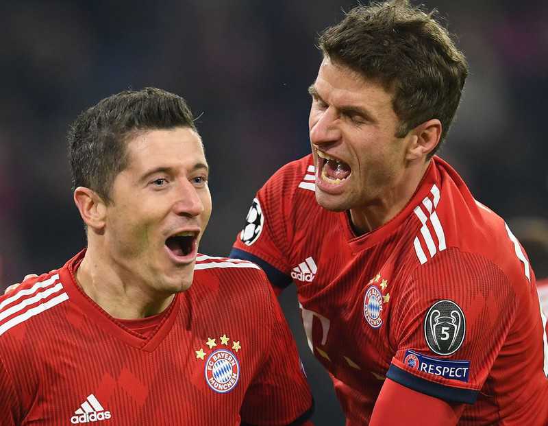 Bayern w meczach z Liverpoolem bez Thomasa Muellera 