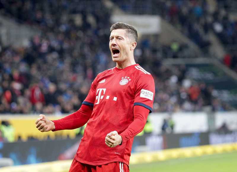 Liga niemiecka: Gol Lewandowskiego i wygrana Bayernu po przerwie zimowej