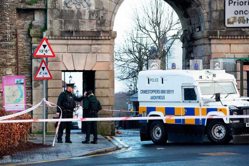 Irlandia Płn.: Po eksplozji w Londonderry zatrzymano dwóch podejrzanych