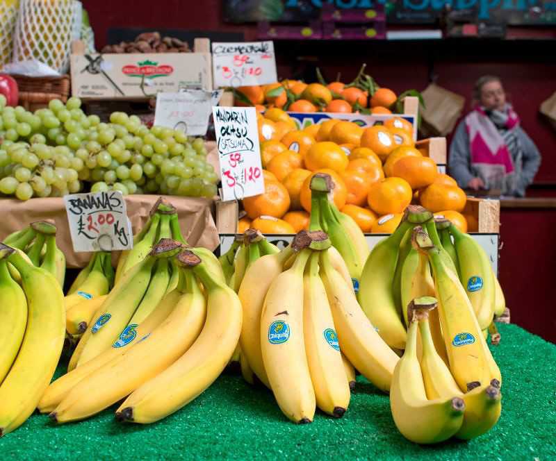 Fruit and veg at every Tube stop