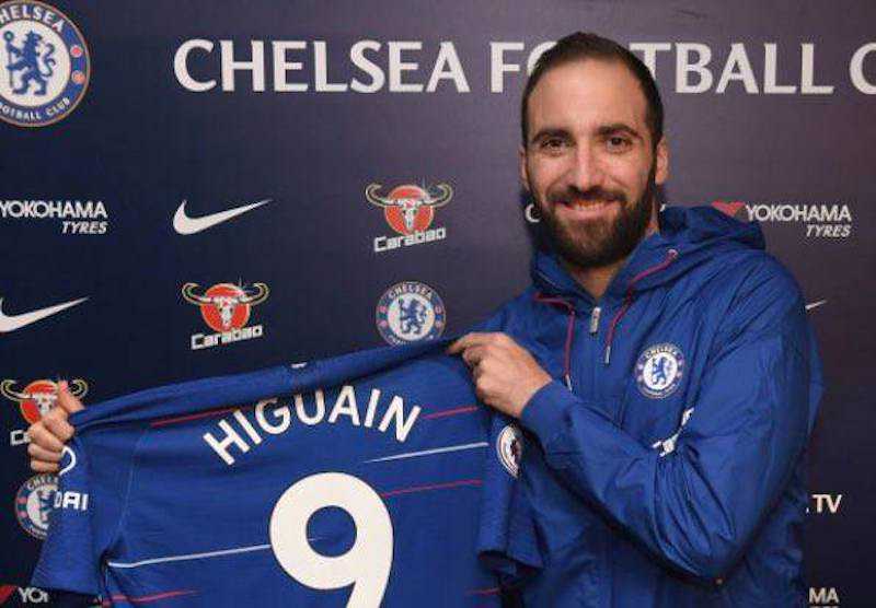 Higuain wypożyczony do Chelsea