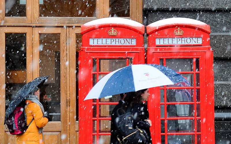 Met Office: Jutro w Londynie sypnie śniegiem