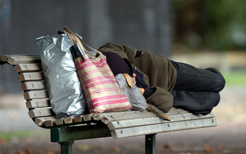 This is what to do if you see a homeless person sleeping rough tonight