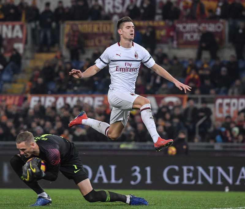 Fenomenalny Piątek strzela kolejnego gola dla Milanu