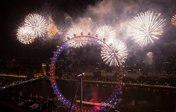 Burmistrz Londynu dziękuje za wyjątkowe show i składa noworoczne życzenia