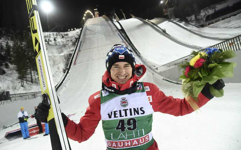Stoch won the competition in Lahti