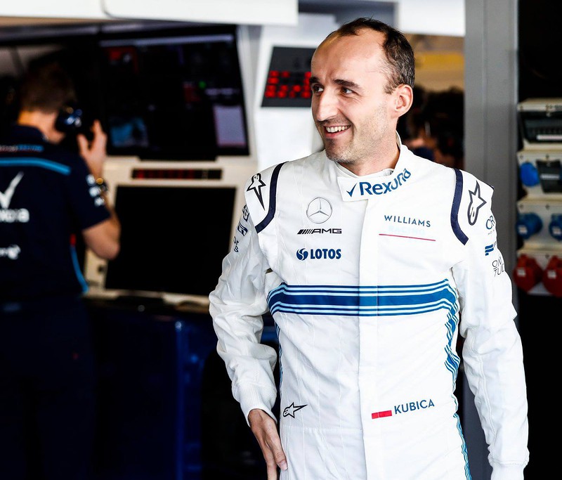 Williams canceled the Saturday drive of the new car