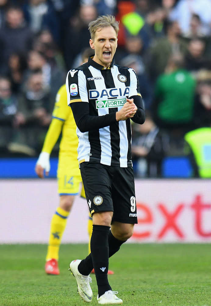 Liga włoska: Bramka Teodorczyka dała zwycięstwo Udinese 