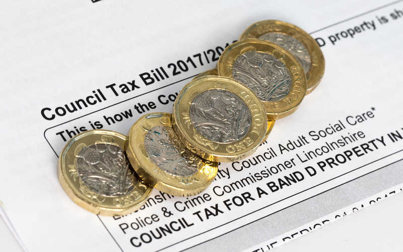 Council tax od kwietnia w górę