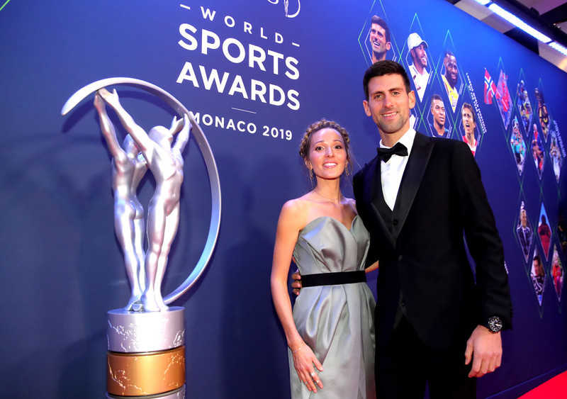 Laureus World Sports Awards: Simone Biles and Novak Djokovic win top honours