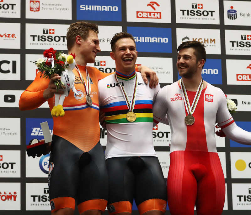 The historical success of the Pole on the World Championships in track cycling