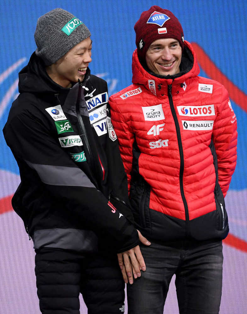 Kobayashi with the Crystal Ball, Stoch 13. in Oslo
