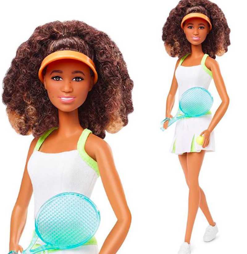 Naomi Osaka ma swoją lalkę Barbie	