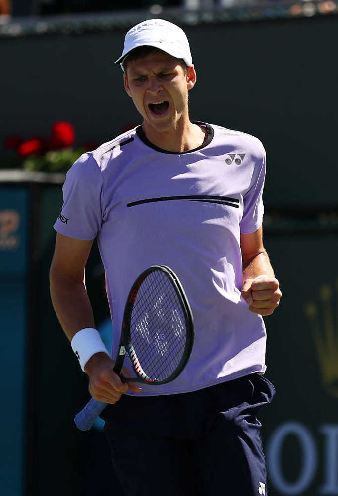 Hurkacz vs. Federer in the Indian Wells quarterfinals