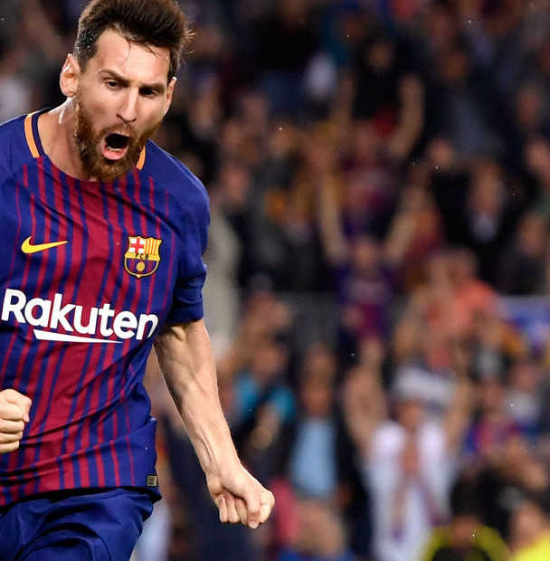 Hat-trick Messiego i gładkie zwycięstwo Barcelony	