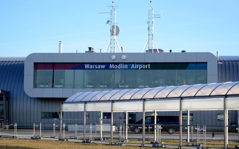 Lotnisko w Modlinie obsłużyło 15 mln pasażerów