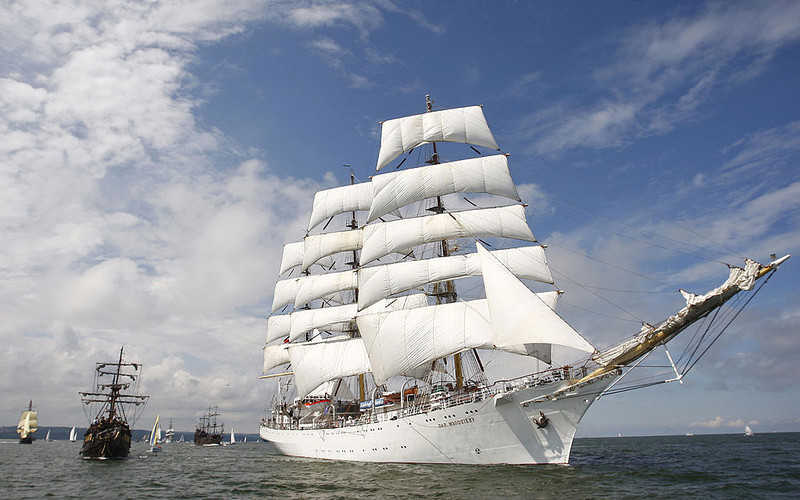 Dar Młodzieży returns home from the Independence Cruise today